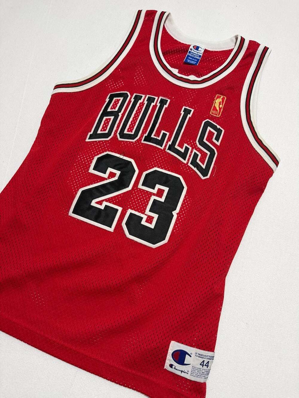 Michael Jordan 23 Champion Jersey Authentic 1996 Gold 50th Anniversary 44